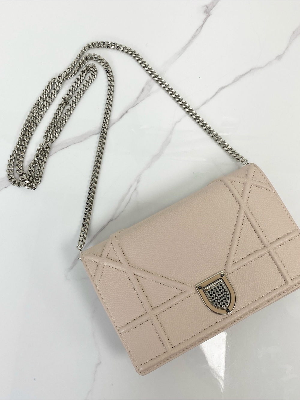 Christian Dior Diorama Wallet On Chain